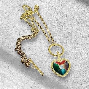 Ivana Trump Gold Plated Charm Necklace